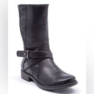 Bare TRAPS SHANTAL BOOTS Black Mid Calf Size 9.5